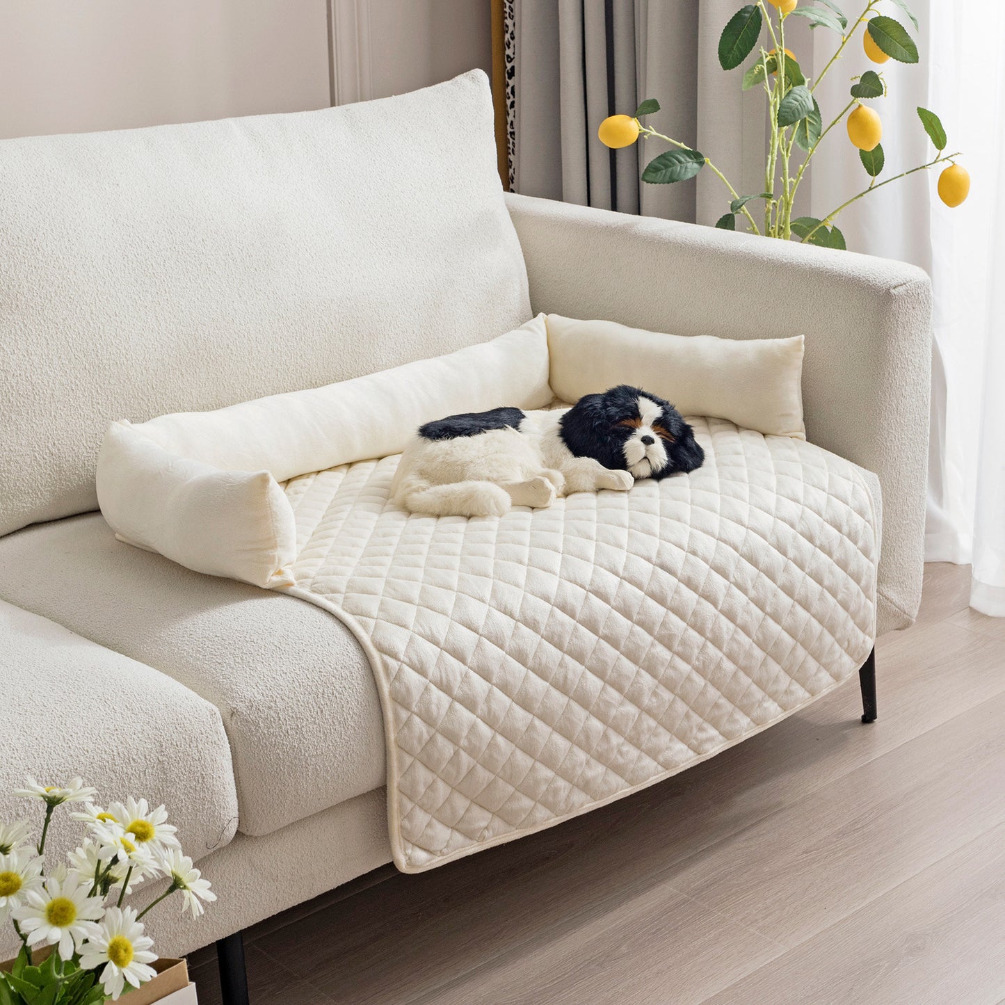 Dog Sofa Bed – Large Pet Cushion & Furniture Protector 🐾🛋️
