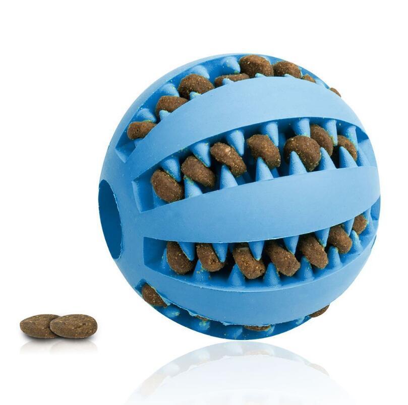 Rubber Dog Ball Toy – Funny Slow Feeder for Pets