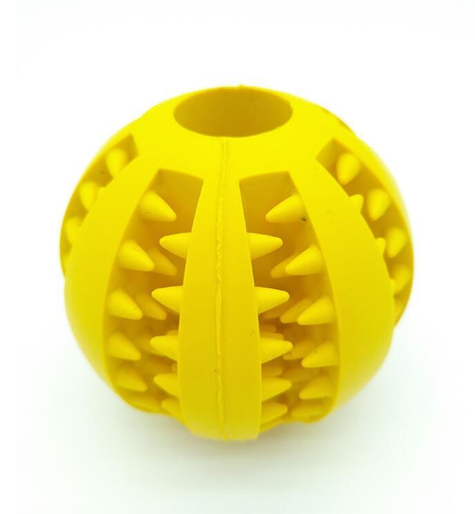 Rubber Dog Ball Toy – Funny Slow Feeder for Pets