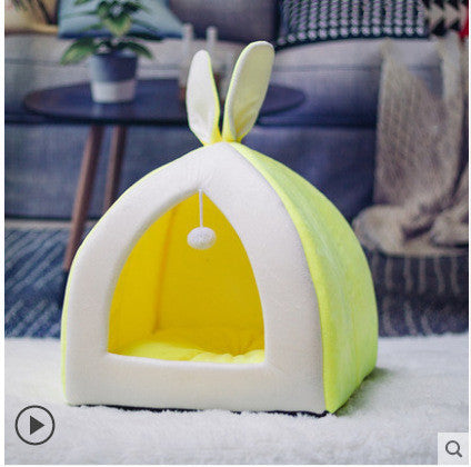 Cat House Bed β Cozy Villa Kennel for Cats & Small Dogs πΎπ
