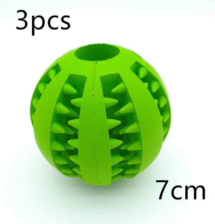 Rubber Dog Ball Toy – Funny Slow Feeder for Pets