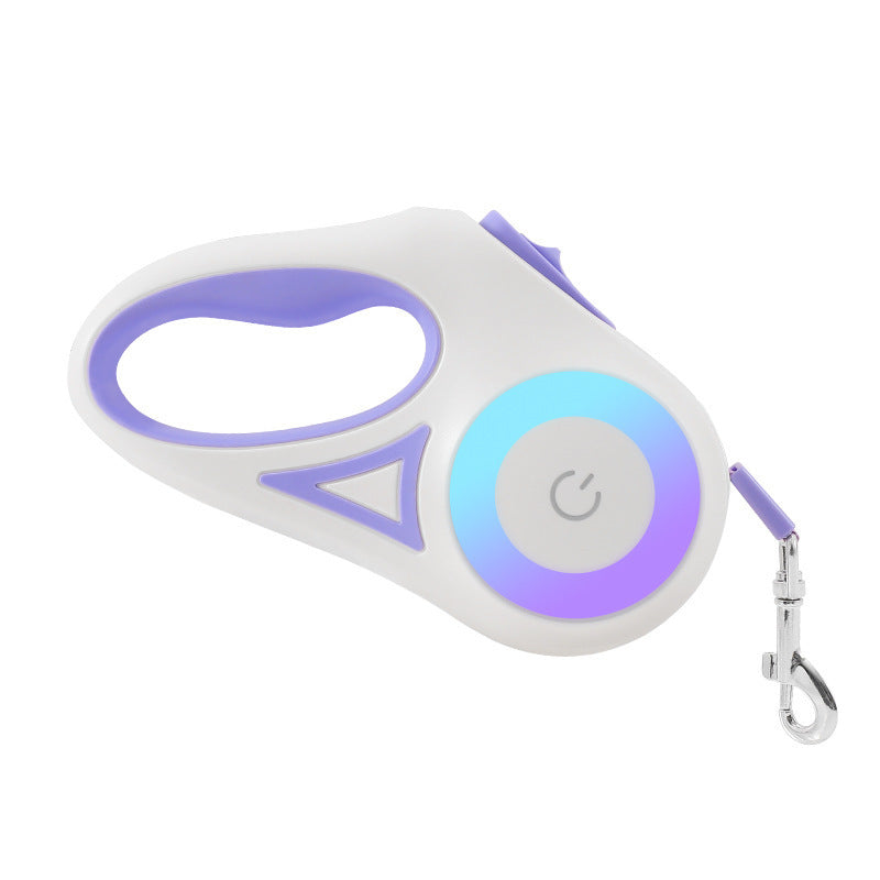 Retractable Dog Leash with Collar Set – 3m / 5m | Strong & Tangle-Free