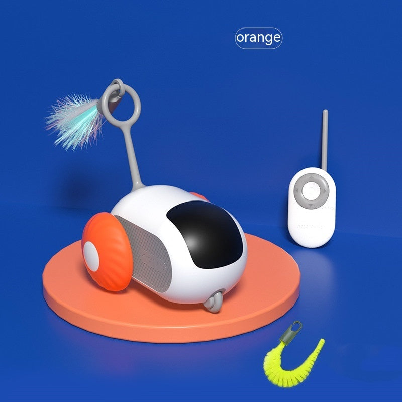 Remote Control Cat Toy Car – USB Rechargeable Smart Interactive Chaser
