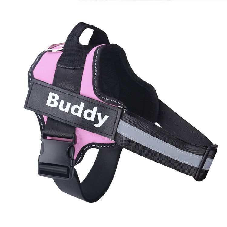 No-Pull Reflective Dog Harness – Adjustable & Personalized Vest