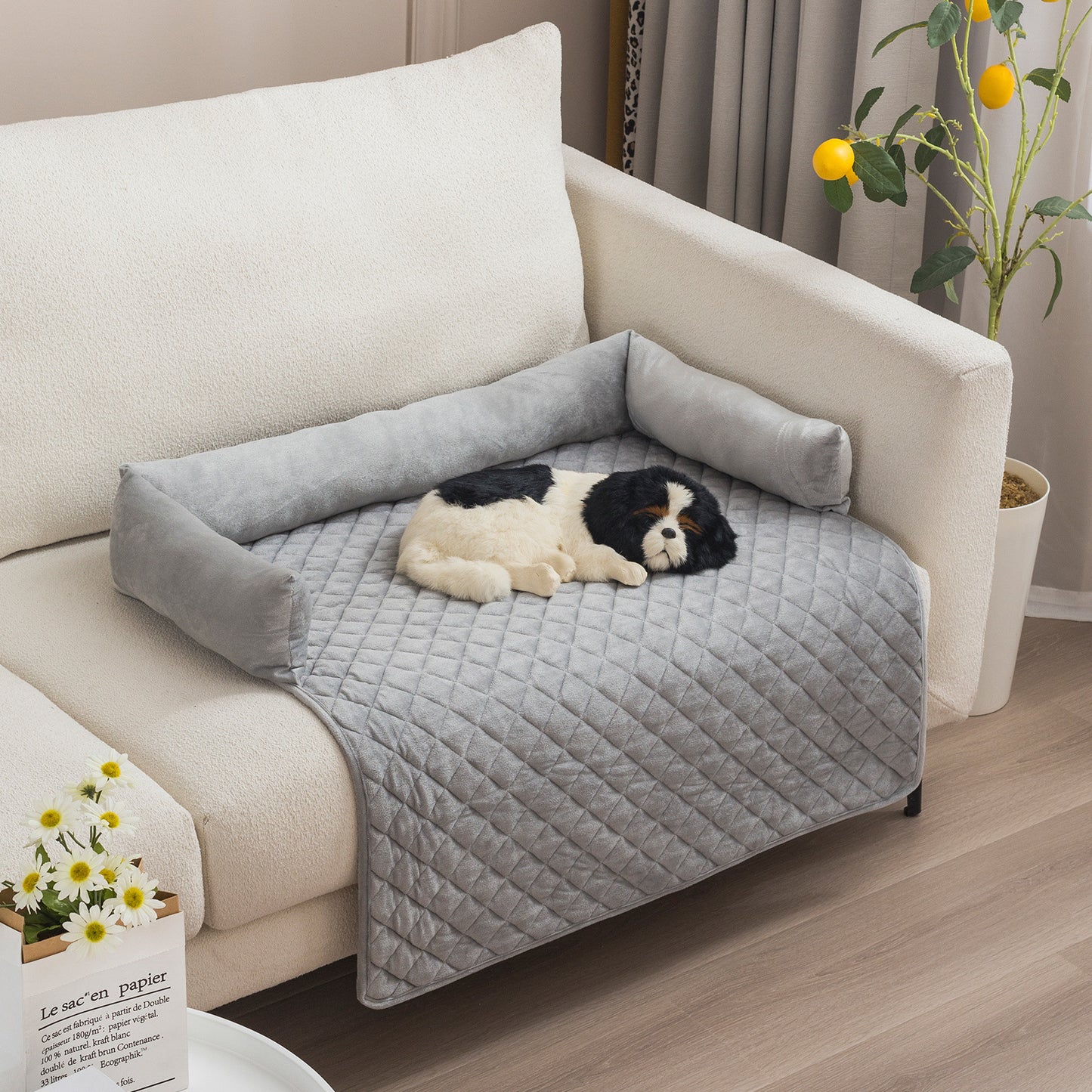 Dog Sofa Bed – Large Pet Cushion & Furniture Protector 🐾🛋️
