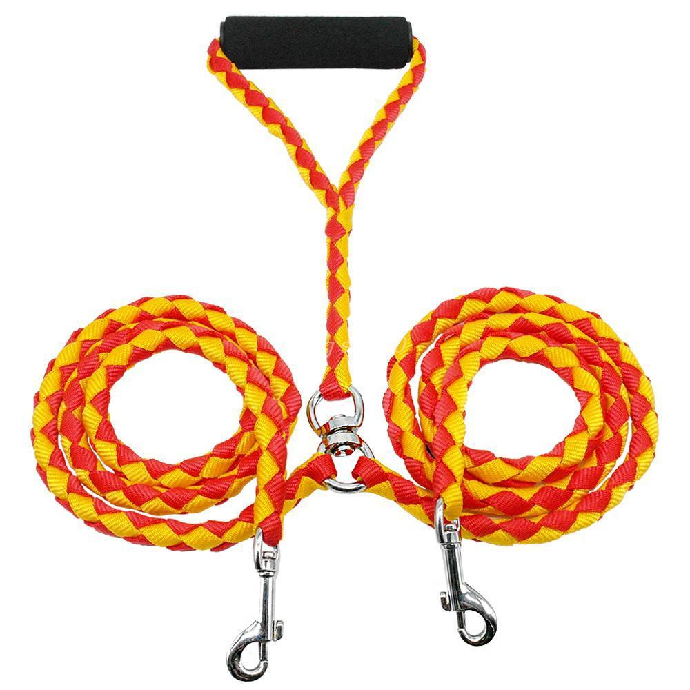 Braided Rope Dog Leash – Durable Round PP Lead