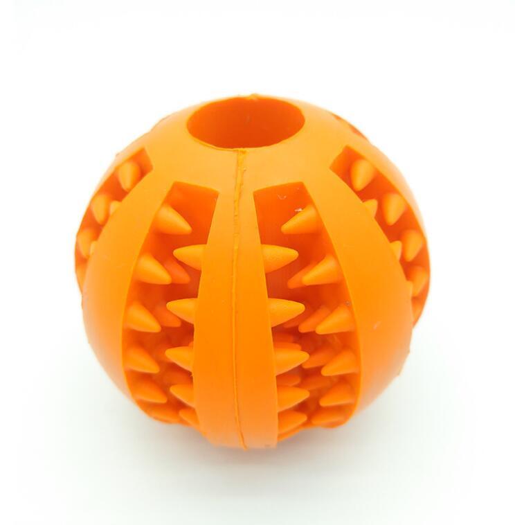 Rubber Dog Ball Toy – Funny Slow Feeder for Pets