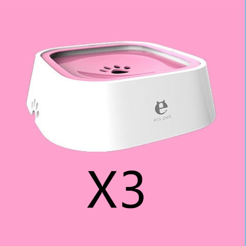 1.5L Dog & Cat Water Bowl β Anti-Overflow Floating Slow Feeder π§πΎ