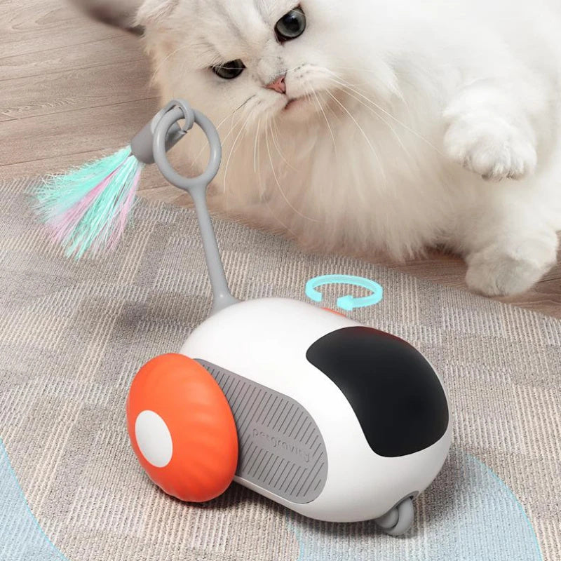 Remote Control Cat Toy Car – USB Rechargeable Smart Interactive Chaser