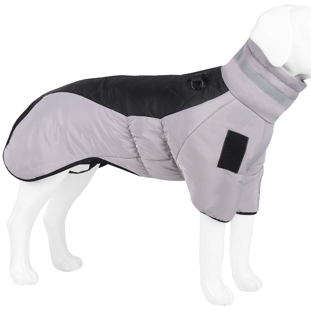 Reflective Winter Dog Coat – Thickened Warm Pet Jacket 🐾❄️