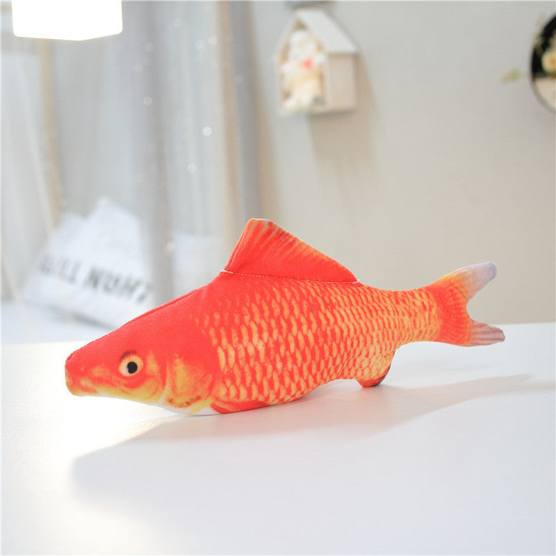 Electric Flopping Fish Toy β Realistic Jumping Pet Toy (No Catnip) πβ¨