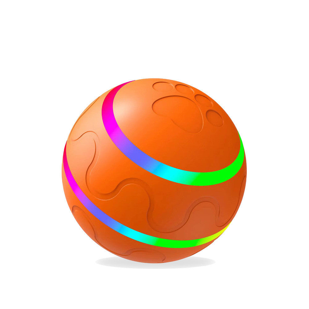 Interactive Cat Toy Ball – USB Rechargeable Self-Rotating Smart Ball