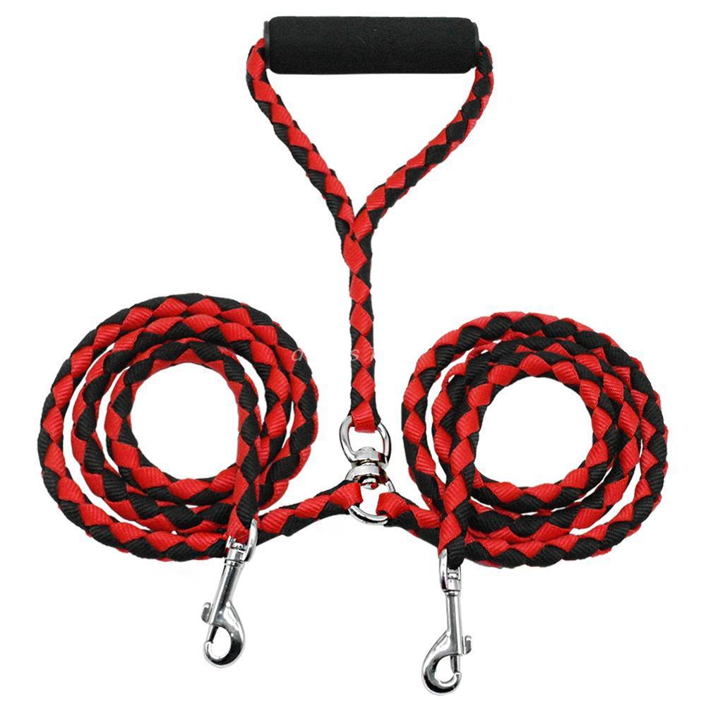 Braided Rope Dog Leash – Durable Round PP Lead