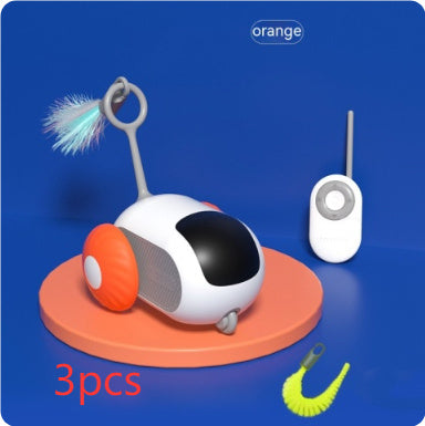 Remote Control Cat Toy Car – USB Rechargeable Smart Interactive Chaser