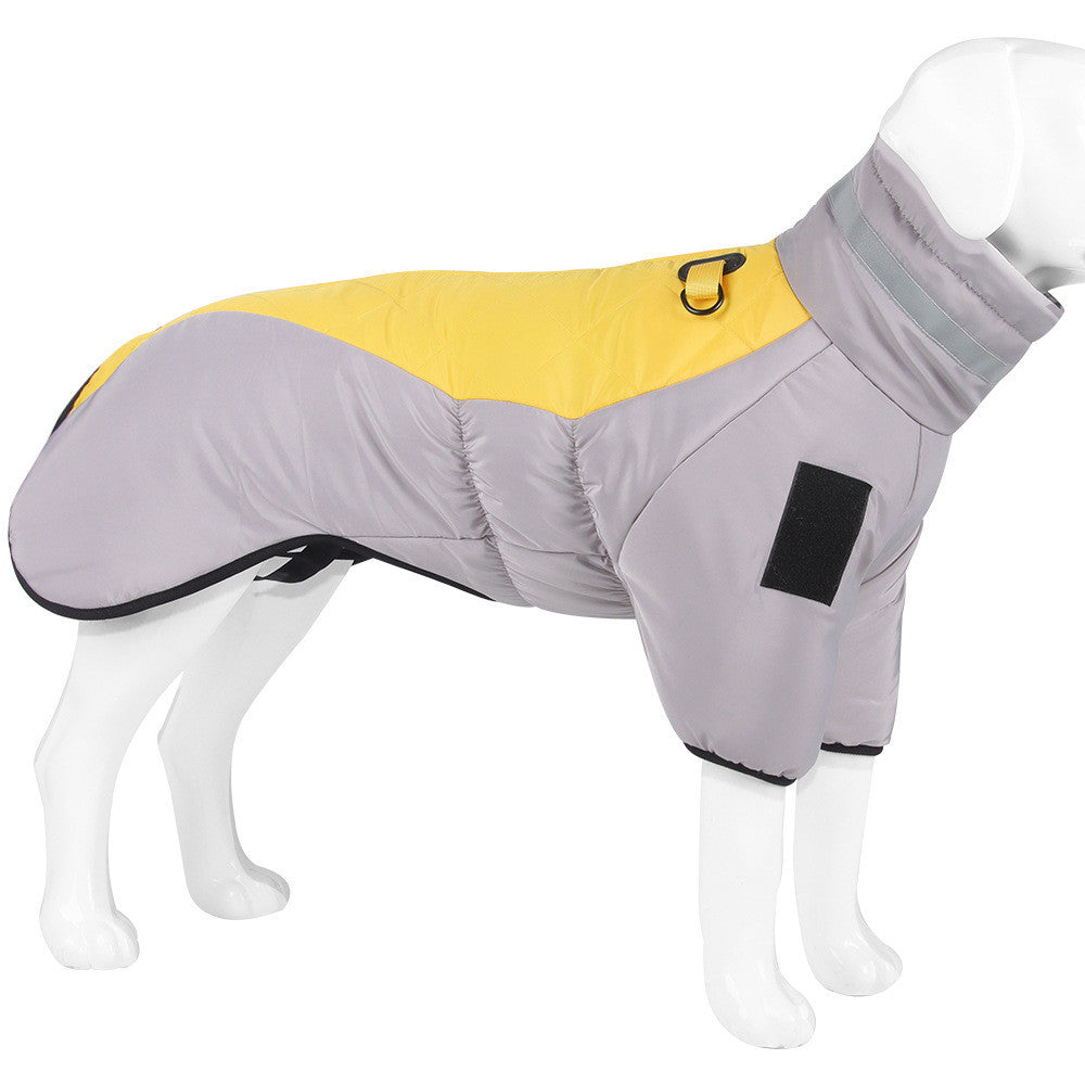 Reflective Winter Dog Coat – Thickened Warm Pet Jacket 🐾❄️