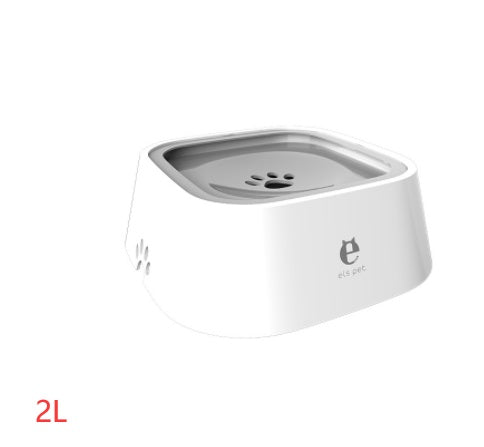 1.5L Dog & Cat Water Bowl β Anti-Overflow Floating Slow Feeder π§πΎ