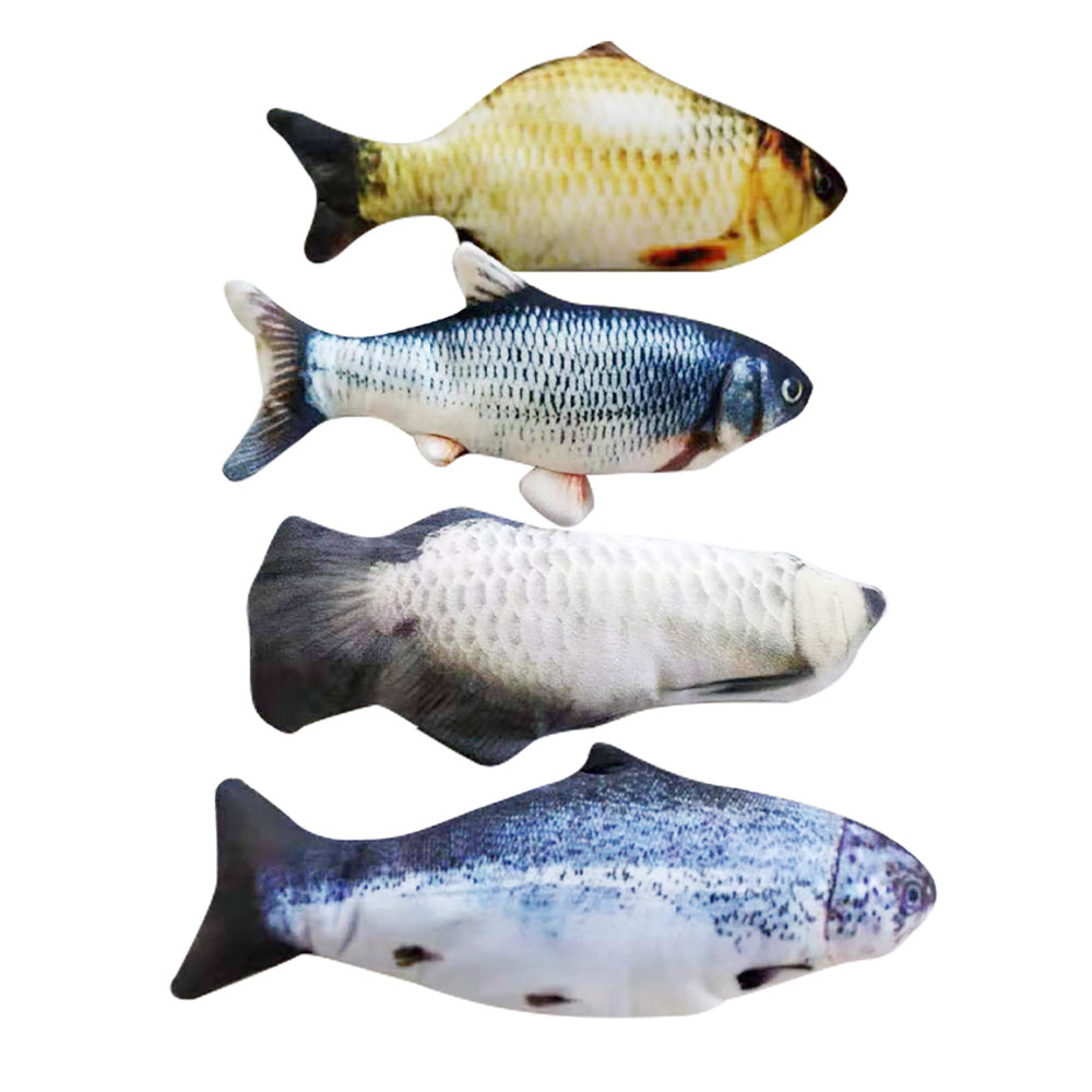 Electric Flopping Fish Toy β Realistic Jumping Pet Toy (No Catnip) πβ¨