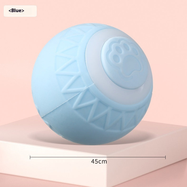 Automatic Cat Toy Ball – Self-Moving Bouncing Ball for Indoor Kittens 🐾⚽