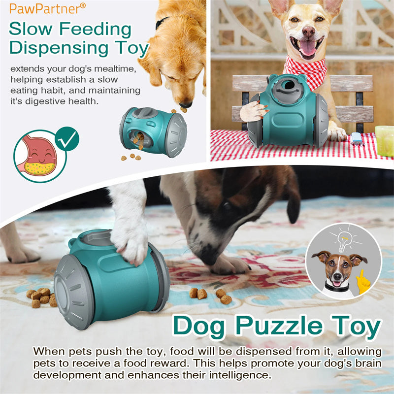 Dog Tumbler Toy β Interactive IQ Training & Slow Feeder for Pets πΎπ§©