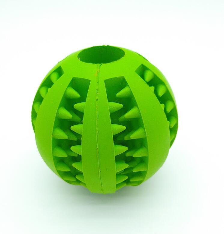 Rubber Dog Ball Toy – Funny Slow Feeder for Pets