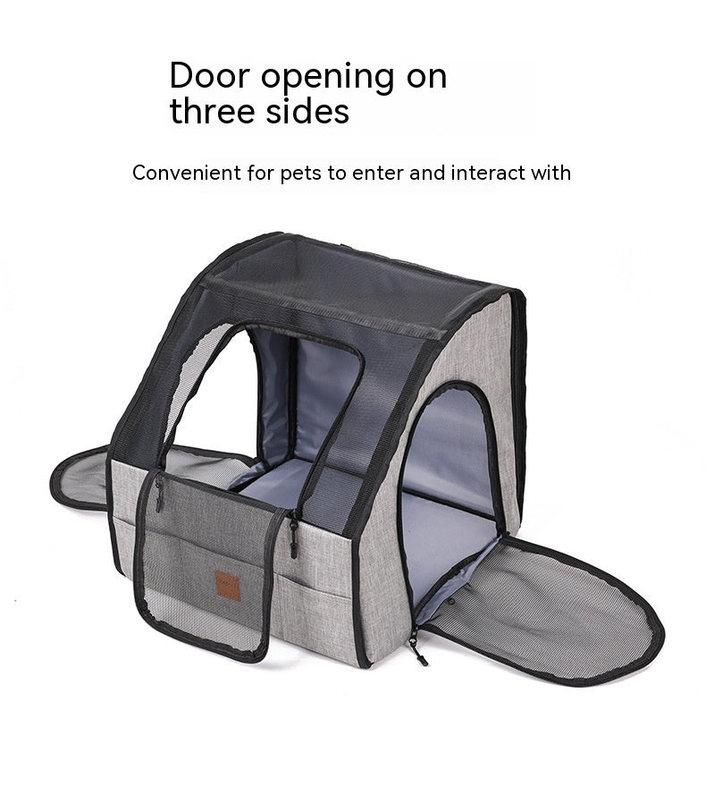 Portable Dog Crate & Pet Travel Nest