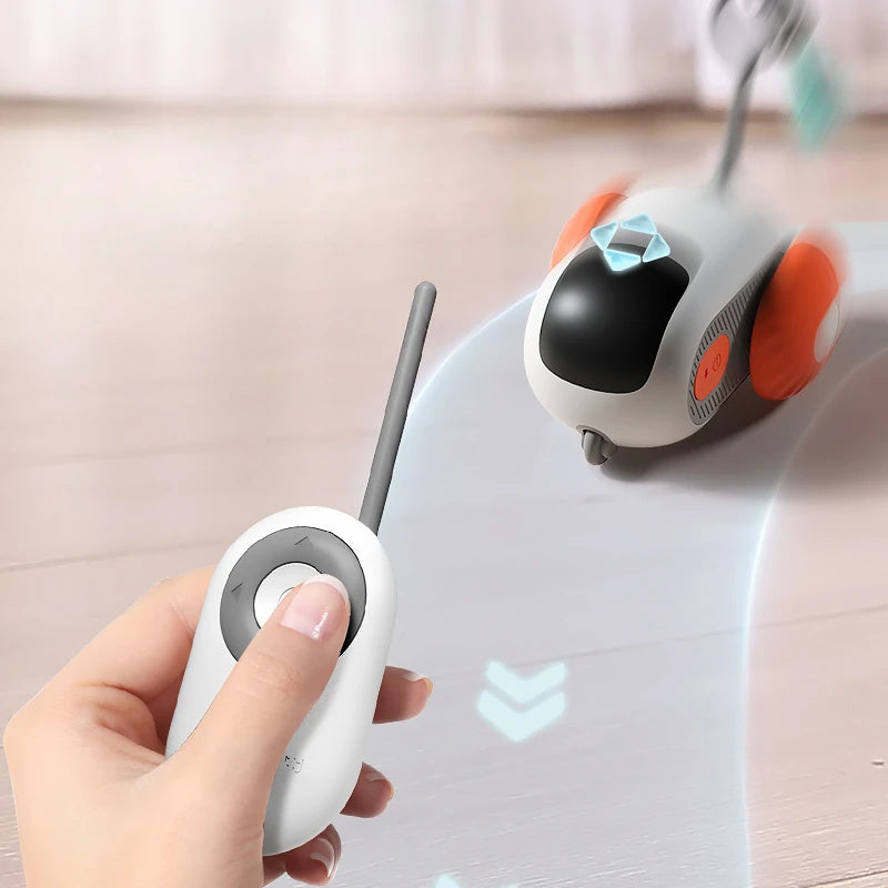 Remote Control Cat Toy Car – USB Rechargeable Smart Interactive Chaser
