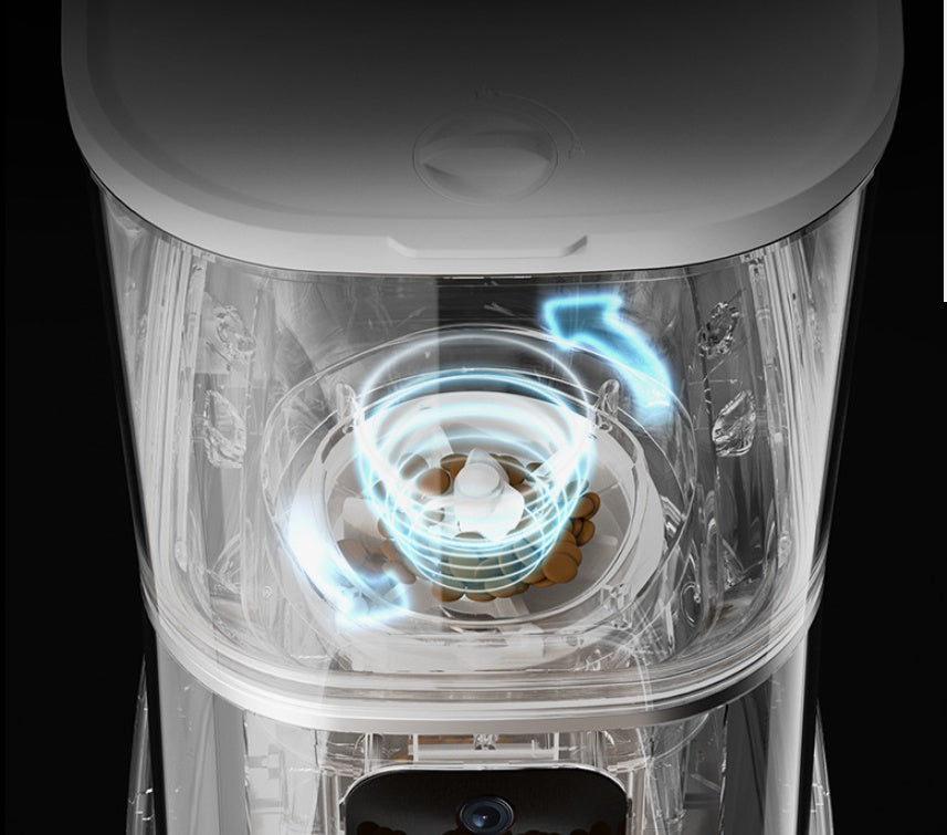 Smart Automatic Pet Feeder – WiFi Cat & Dog Food Dispenser with Timer & Voice Control