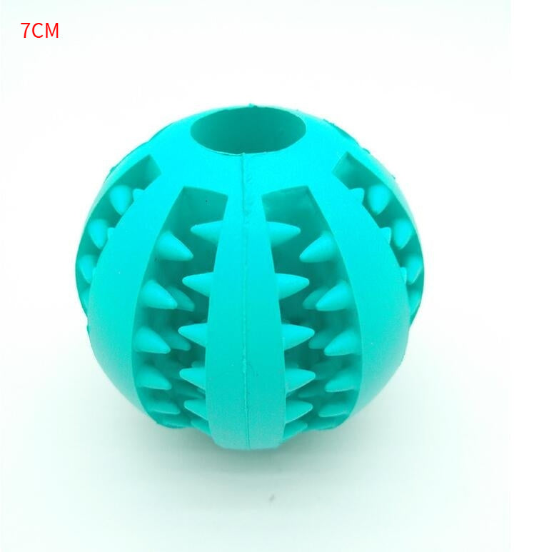Rubber Dog Ball Toy – Funny Slow Feeder for Pets