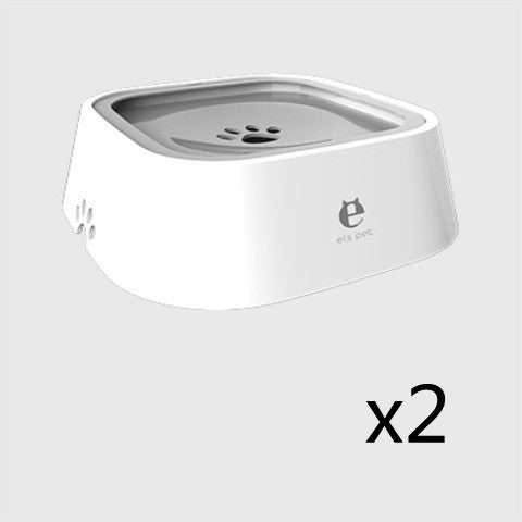 1.5L Dog & Cat Water Bowl β Anti-Overflow Floating Slow Feeder π§πΎ