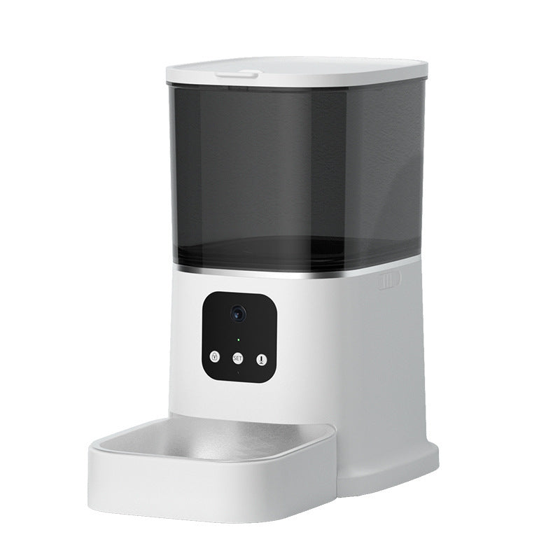 Smart Automatic Pet Feeder – WiFi Cat & Dog Food Dispenser with Timer & Voice Control