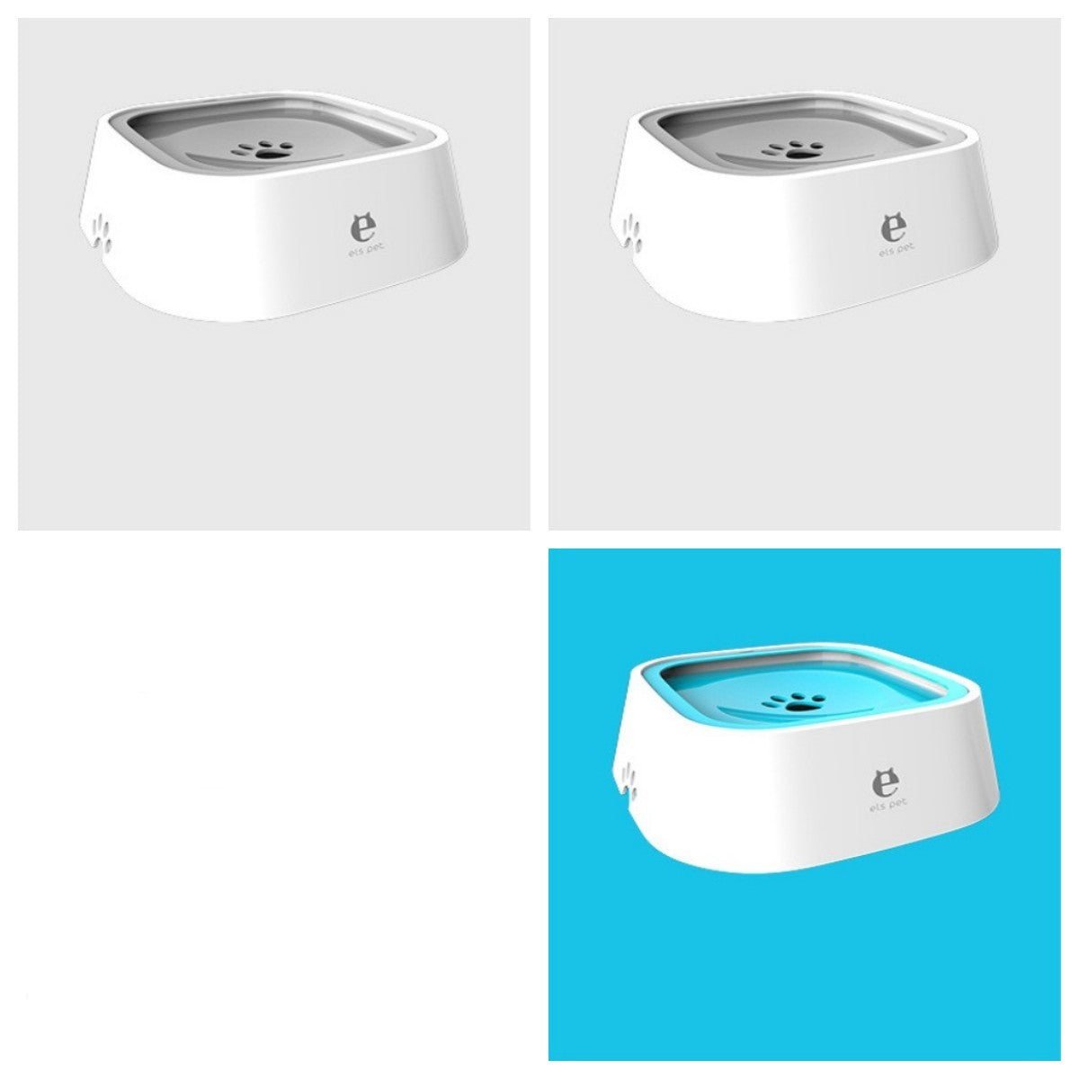 1.5L Dog & Cat Water Bowl – Anti-Overflow Floating Slow Feeder 💧🐾