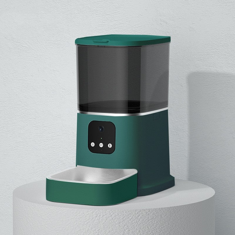 Smart Automatic Pet Feeder – WiFi Cat & Dog Food Dispenser with Timer & Voice Control