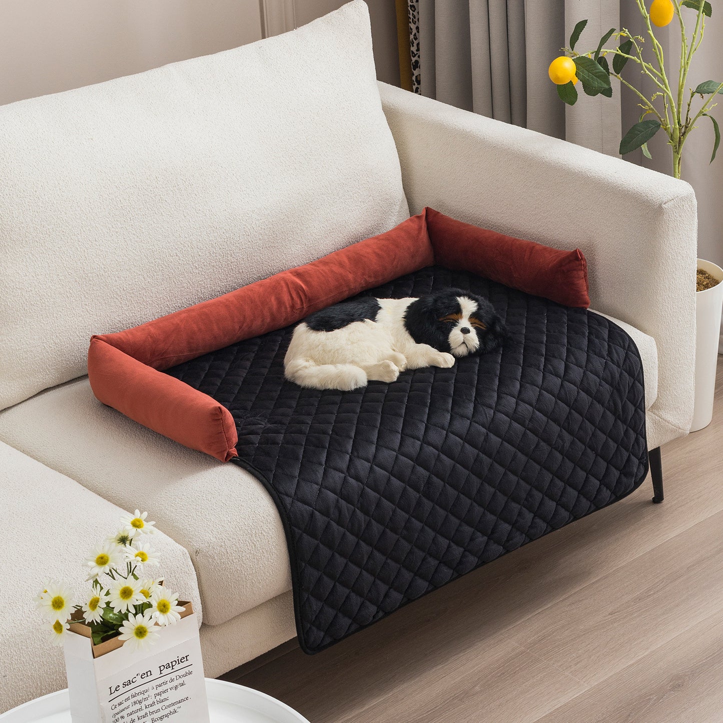 Dog Sofa Bed – Large Pet Cushion & Furniture Protector 🐾🛋️
