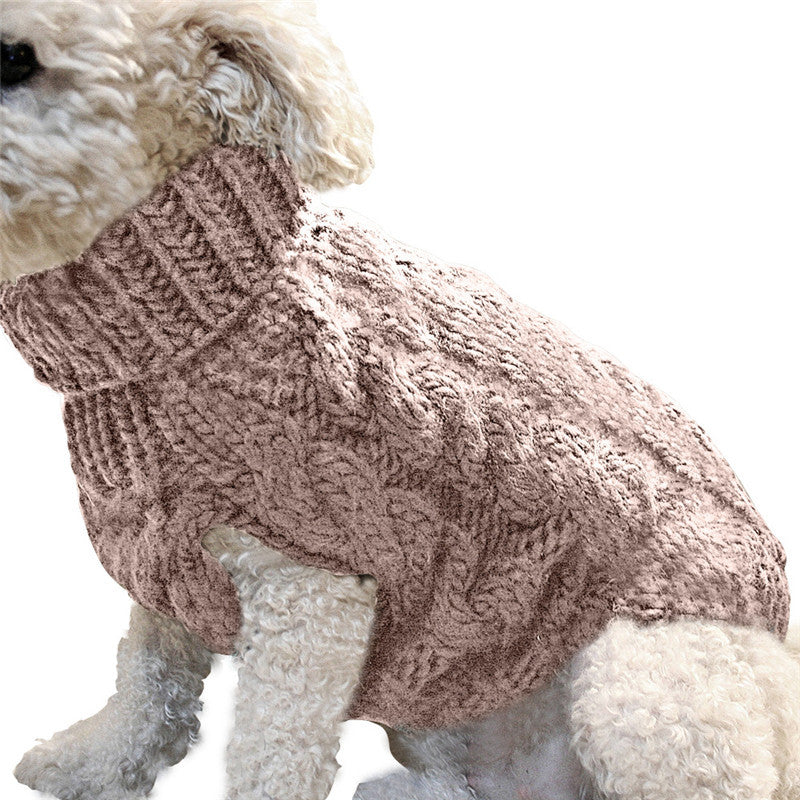 Winter Pet Sweater – Warm Dog Clothing 🐾🧶