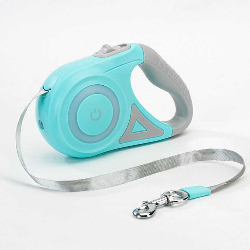 Retractable Dog Leash with Collar Set – 3m / 5m | Strong & Tangle-Free