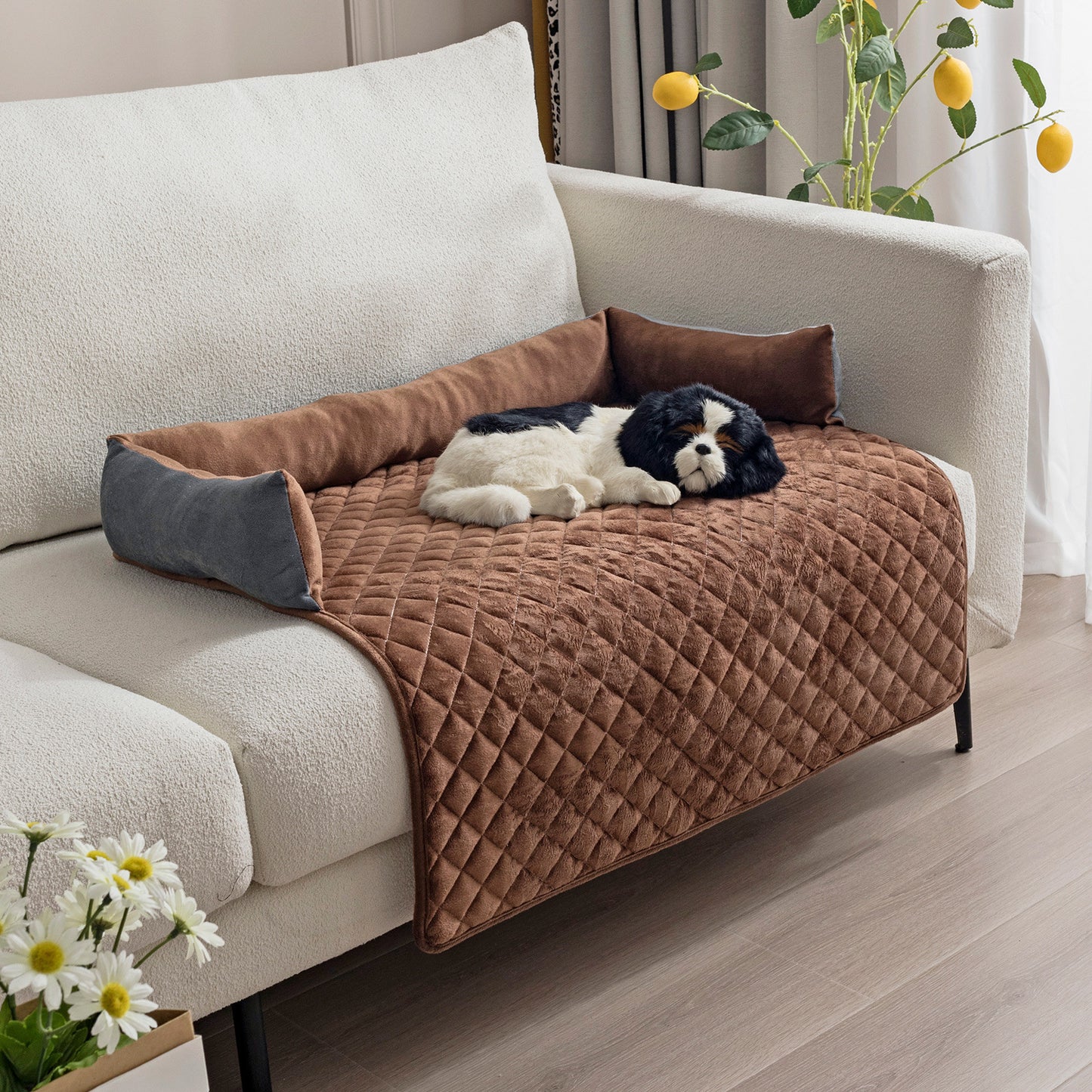 Dog Sofa Bed – Large Pet Cushion & Furniture Protector 🐾🛋️