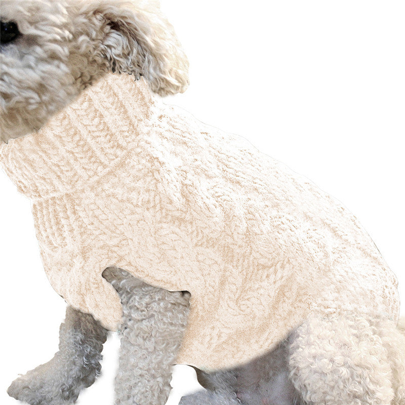 Winter Pet Sweater – Warm Dog Clothing 🐾🧶