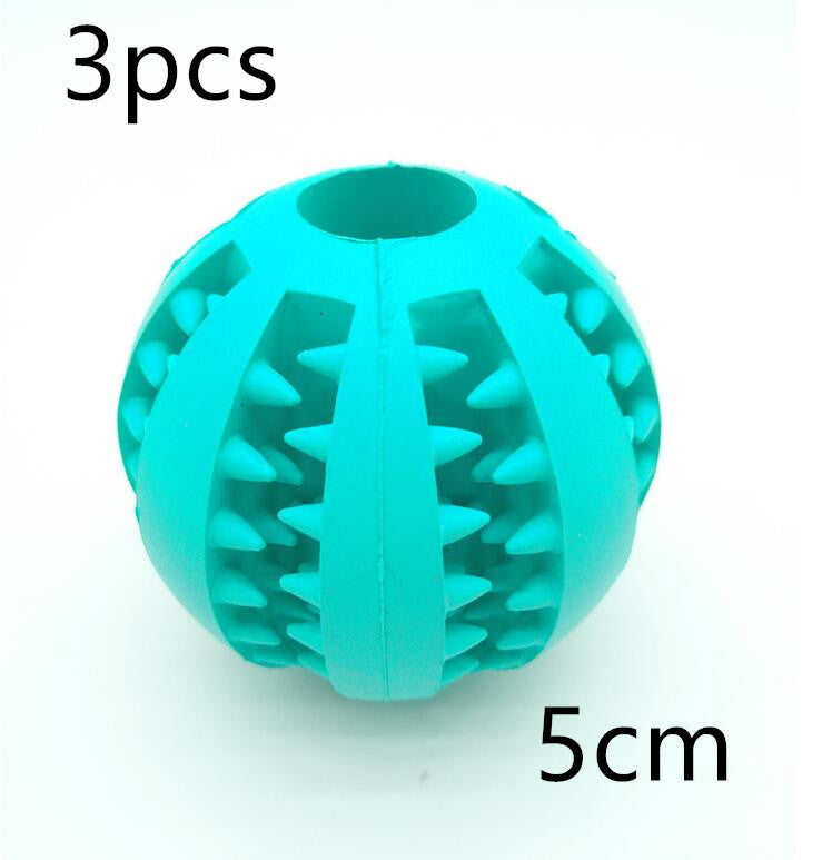 Rubber Dog Ball Toy – Funny Slow Feeder for Pets