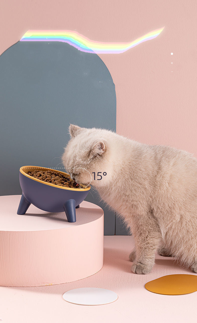 Pet Bowl with Stand – Raised Food Feeder for Cats, Dogs & Small Pets