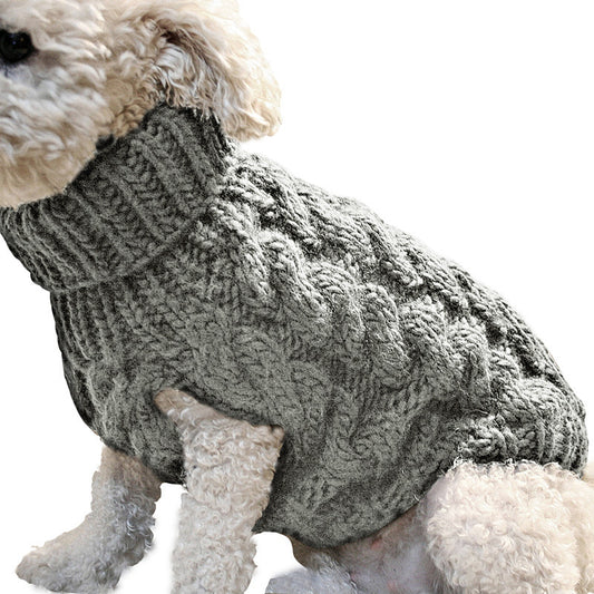 Winter Pet Sweater – Warm Dog Clothing 🐾🧶