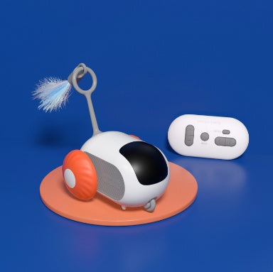 Remote Control Cat Toy Car – USB Rechargeable Smart Interactive Chaser