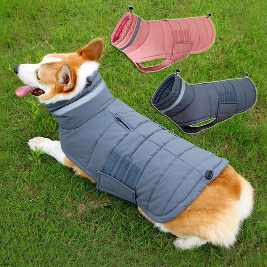 Waterproof Winter Dog Coat – Warm Thickened Jacket for Medium & Large Dogs 🐾❄️