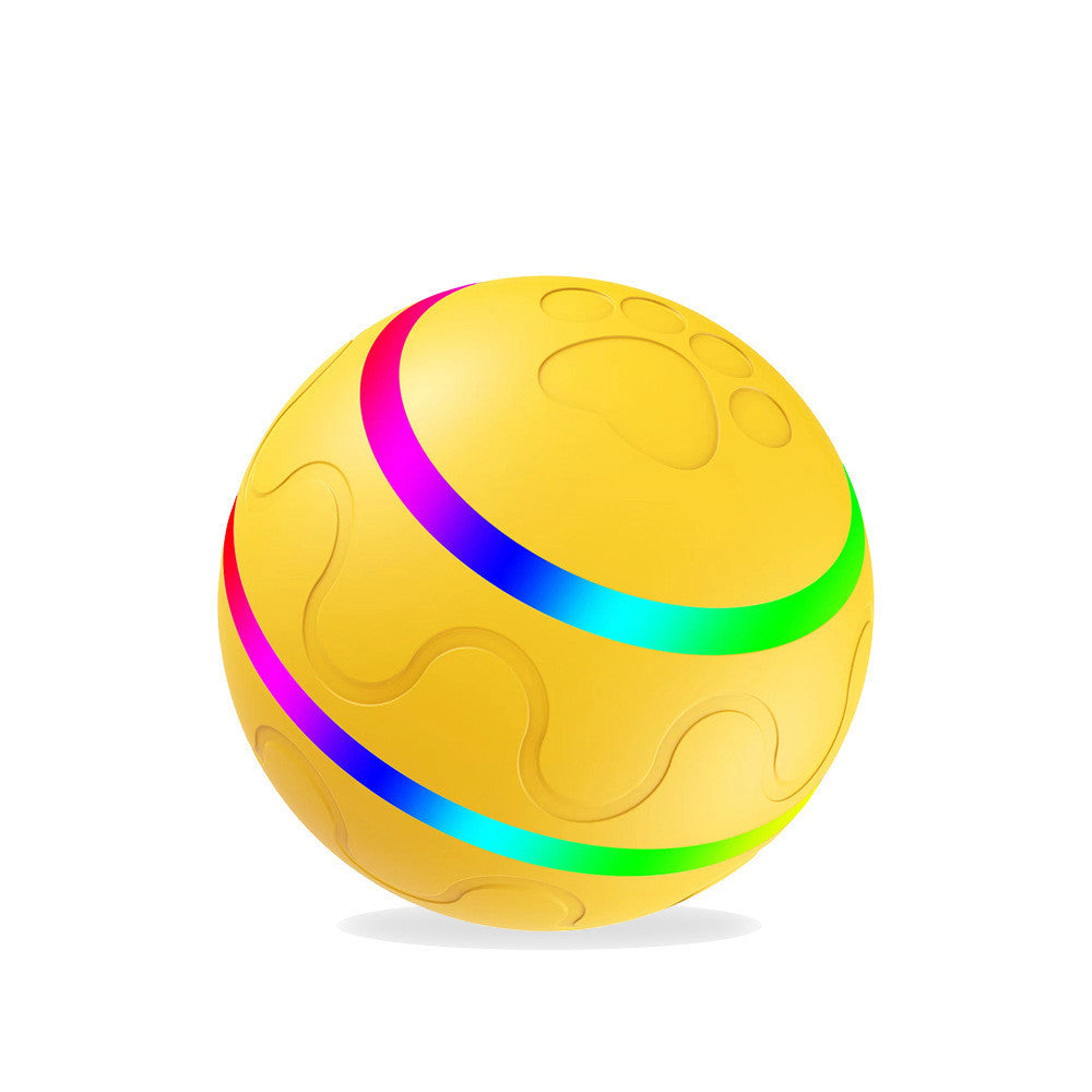 Interactive Cat Toy Ball – USB Rechargeable Self-Rotating Smart Ball