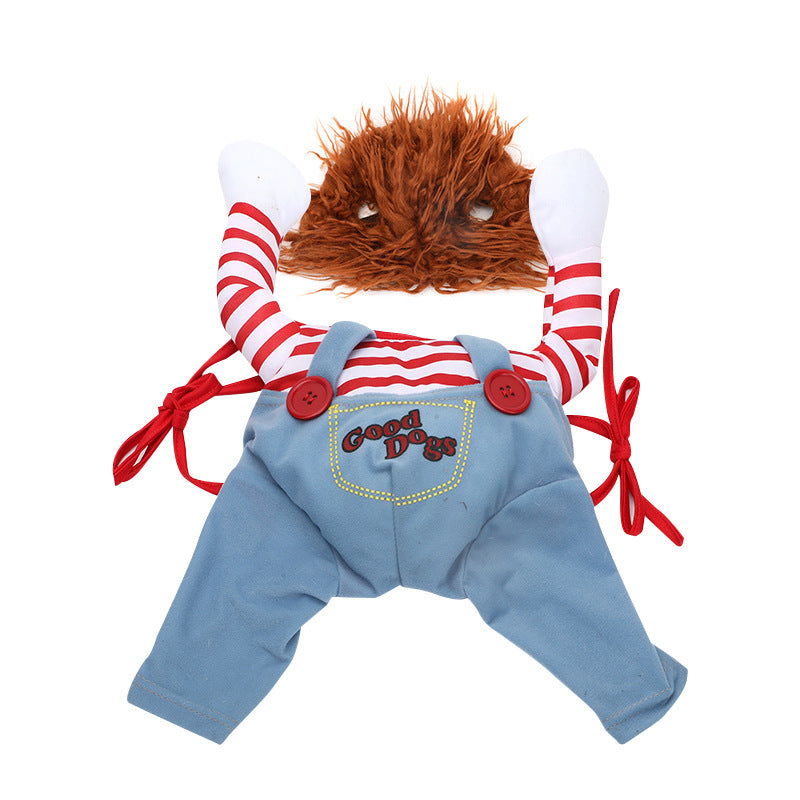 Halloween Pet Costume – Funny Dog Outfit for Parties & Cosplay 🎃🐾