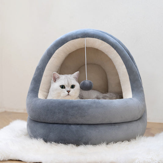 Cat House Bed – Plush Sofa Mat for Kittens & Small Pets 🐾🛋️