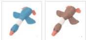 Plush Duck Dog Toy – Squeaky Chew Toy for Pets 🦆🐾