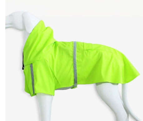 Waterproof Dog Raincoat – Reflective Cape for Small & Large Dogs 🌧️🐾