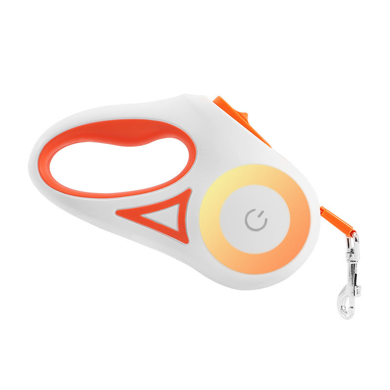 Retractable Dog Leash with Collar Set – 3m / 5m | Strong & Tangle-Free