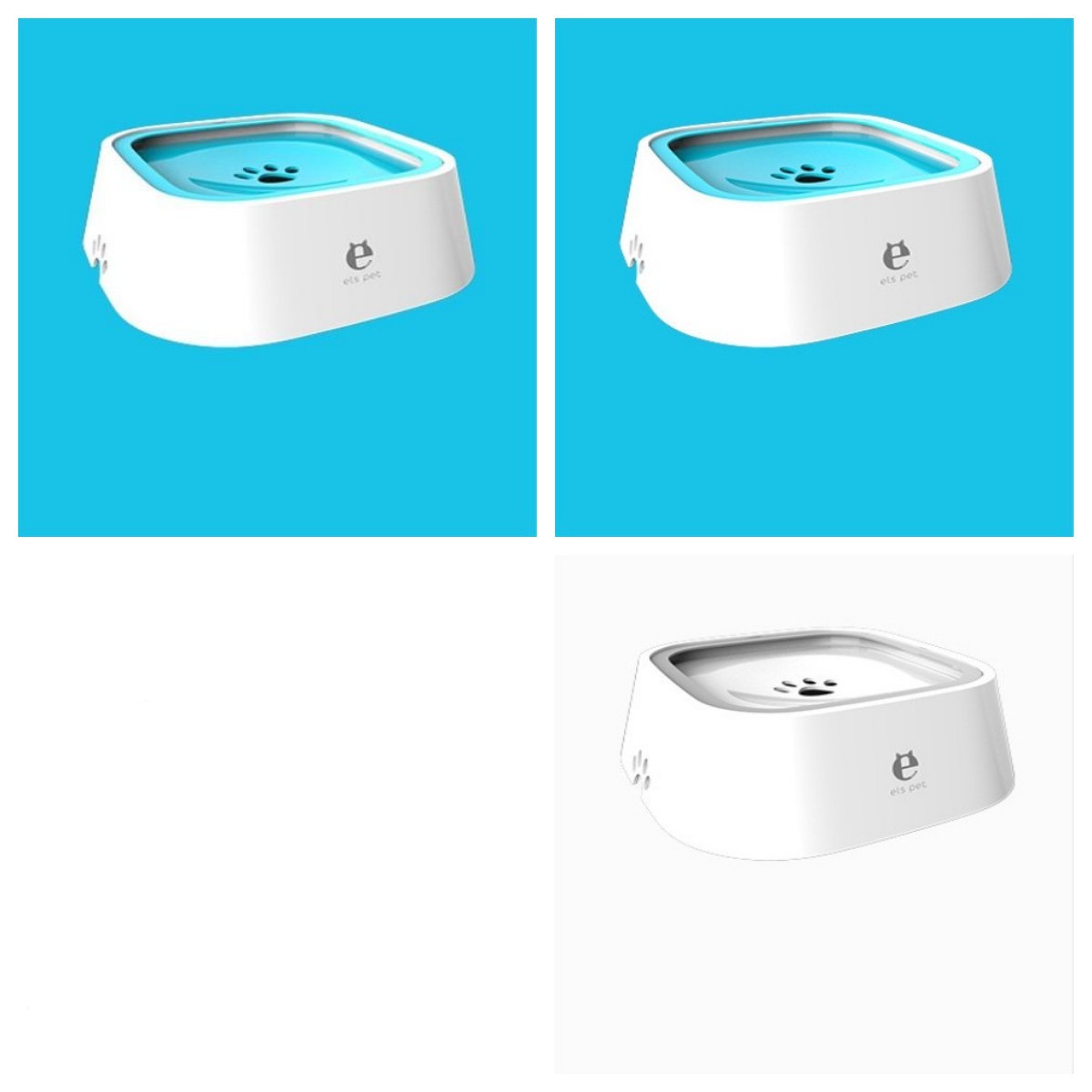 1.5L Dog & Cat Water Bowl – Anti-Overflow Floating Slow Feeder 💧🐾