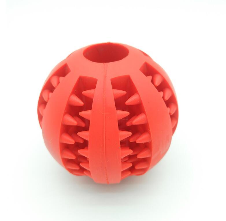 Rubber Dog Ball Toy – Funny Slow Feeder for Pets